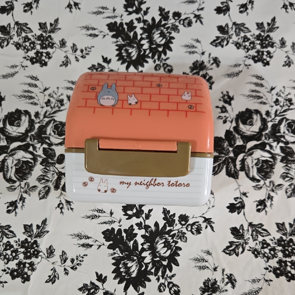 My Neighbor Totoro Orange and White Lunch Box B3